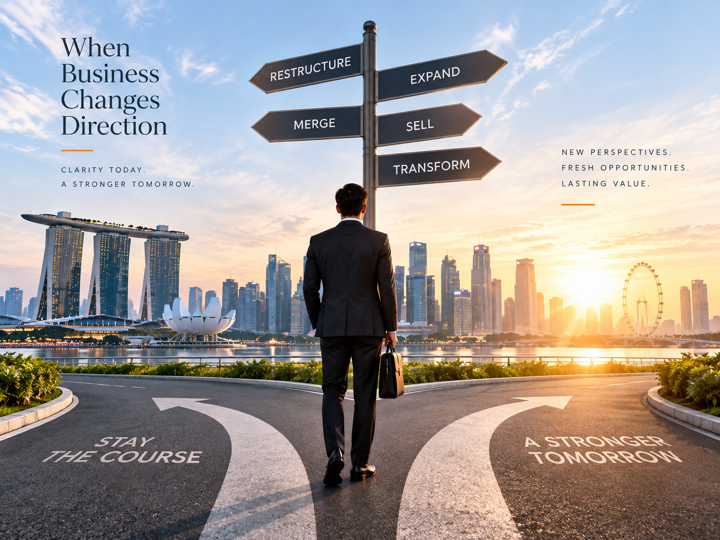 When business changes direction